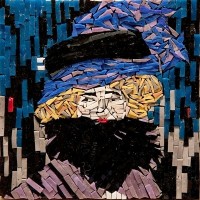 Gustav Klimt - Signora con cappello e boa di piume