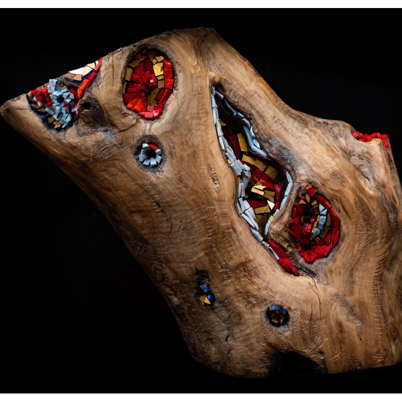 Olive wood sculpture