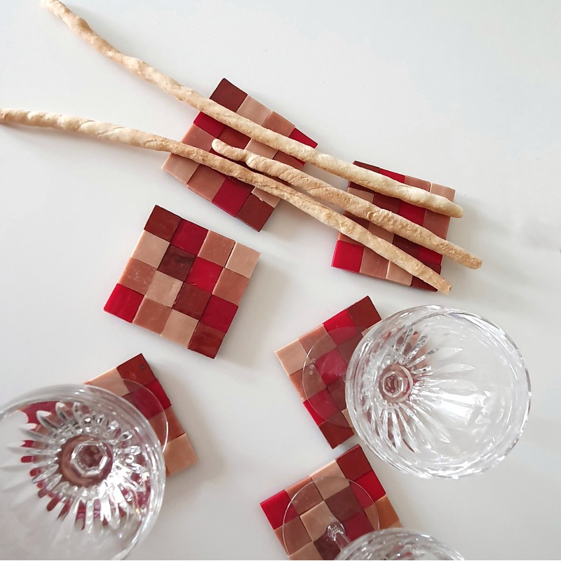 MOSAIC SMALTI TILES SET